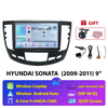 NUNOO HYUNDAI SONATA (2009- 2011) 8 Core Wireless Carplay Android Car Stereo