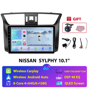 NUNOO 2012-2019 NISSAN SYLPHY 10.1 Inch DSP Voice Control Android Car Radio