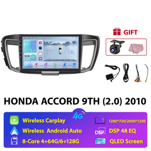 NUNOO HONDA ACCORD 9TH (2.0) 2010 Wireless Android Car Radio