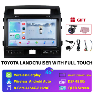 NUNOO TOYOTA LANDCRUISER Car Audio WITH FULL TOUCH