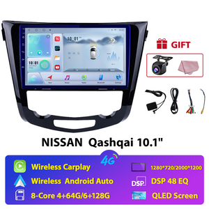 NUNOO 2013-2017 NISSAN QASHQAI/X-TRAIL Wireless Touch Screen Carplay Android Stereo