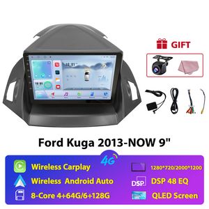 NUNOO Ford Kuga 2013-NOW 9" DSP Touch Large Android Screen Carplay Head Unit