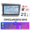 NUNOO HONDA CIVIC(Left)2012-2015 Touch Android Screen Car DVD Player