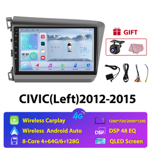 NUNOO HONDA CIVIC(Left)2012-2015 Touch Android Screen Car DVD Player