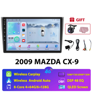 NUNOO MAZDA CX-9 2009 360 View Android Car Stereo