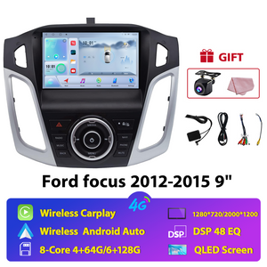 NUNOO Ford Focus 2012-2015 9 Inch Bluetooth Mirror Link Android Car Multimedia System