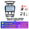 NUNOO 2007-2011 KIA CARENS (MANUAL AC) Wireless Bluetoooth DSP Car Head Unit Radio