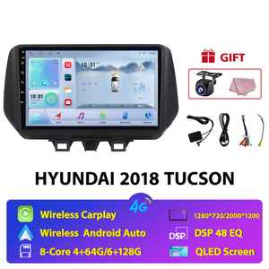 NUNOO HYUNDAI 2018 TUCSON Bluetooth Wrieless Car Head Unit