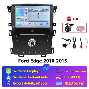 NUNOO Ford Edge 2010-2015 Wireless Carplay Android Bluetooth Car Head Unit
