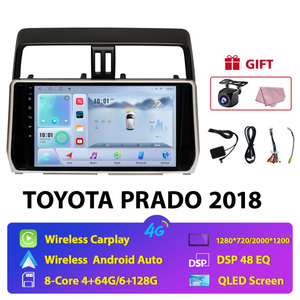 NUNOO TOYOTA PRADO 2018 Smart Display Car Head Unit