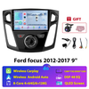 NUINOO FORD 2012-2017 FOCUS (9INCH, Real Buttons) Bluetooth Radio System for Car
