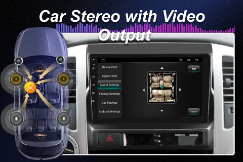 Car Stereo with Video Output