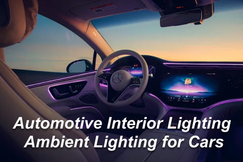 Automotive Interior Lighting Ambient Lighting for Cars